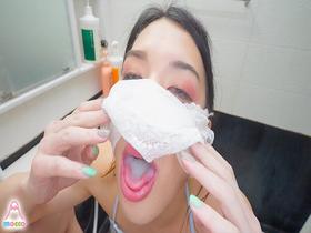 男の娘風俗で働き始めた幼馴染にフェベチオの練習台を頼まれ不覚にもフル勃起したら魅惑のアナルセックスで中出しザーメンを抜かれまくった。　サンプル画像13